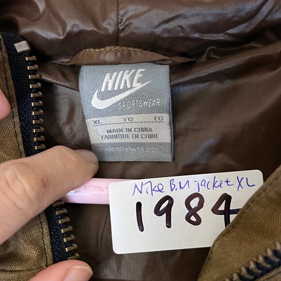 Nike British Millerain Wool Blend Windrunner Hooded Zip Jacket - Men's Size XL - Picture 4 of 15